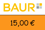 BAUR 15 Euro Gutschein